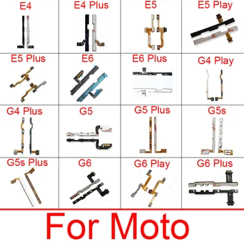 Vypínač Tlačidlá Na Ovládanie Hlasitosti Prepínanie Kontroly Flex Kábel Pre Motorola Moto G4 G5 G5s G6 E4 E5 E6 Hrať Plus Bočné Tlačidlo Flex Časti Pása S Nástrojmi