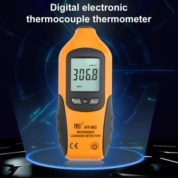 Vysoká Citlivosť Profesionálne Digitálne Mikrovlnná Detektora Vysokú Presnosť Žiarenia Meter LCD Displej Tester 0-9.99 mW/cm2
