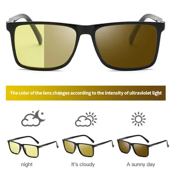 Vízia Nocturna Ženy Muži Nočné Videnie Polarizované Okuliare Proti Oslneniu Objektív Žlté Slnečné Okuliare Jazdy Nočné Videnie Pre Auto