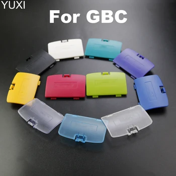 YUXI 1Piece 11Colors Náhradný Kryt Batérie Veko Dvere Pre Gameboy Color Pre VOP Bývanie Zadné Dvere Prípade