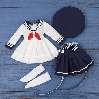 ĽADOVÉ DBS Blyth doll Oblečenie pre 1/6 BJD Little Angel jednotné oblečenie SEN ROZPRÁVKOVÁ BÁBIKA dievčatá anime vyhovovali SD dievčatá darček