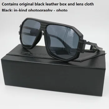Žena slnečné okuliare 624S Black vysokej kvality veľké tvár slnečné okuliare Outdoor anti-žiarenie slnečné okuliare UV400