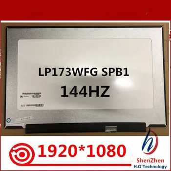 100%testovať aj 17.3 palcový notebook LCD LED obrazovky matný LP173WFG SPB1 FHD 1920*1080 144HZ IPS displej