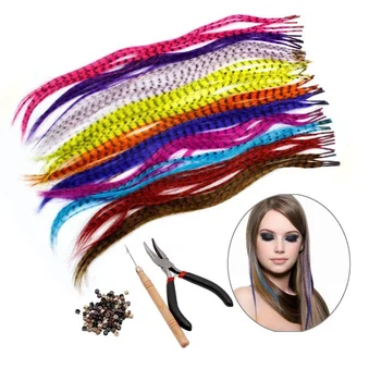 20/50PCS Syntetické Perie Perie Hair Extension Kit DIY predlžovanie Vlasov Nástroje Háčik Reciprocations DIY predlžovanie Vlasov Nástroje
