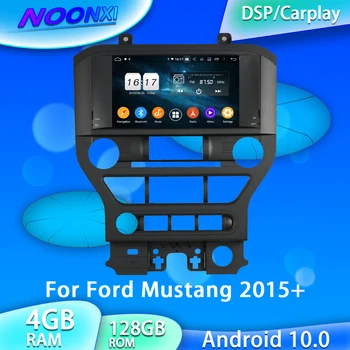 Android 10.0 4G+128G Pre Ford Mustang 2015+ Rádio Auto Multimediálny Prehrávač, GPS Navigáciu Auto Stereo Recoder Vedúci Jednotky DSP Carplay
