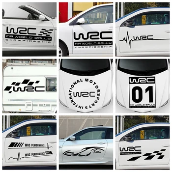 Auto Nálepky WRC Nálepky Zssr Obtlačky Folie Obtlačky Módne Creative Auto Plné Telo Head Styling Nálepky.