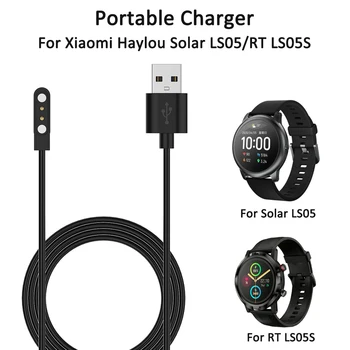 Nabíjačka pre Xiao haylou solárne LS05/RT LS05S Imilab kw66 Ticwatch GTX/CXB01 Smartwatch USB Nabíjanie Magnetické kábel Kábel Adaptéra